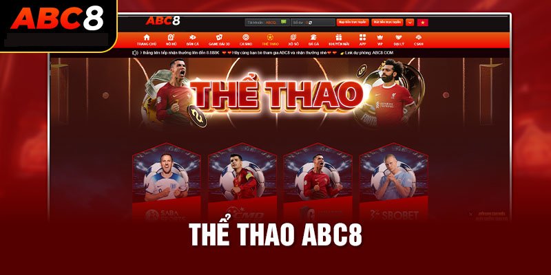 Kinh nghiệm tham gia cá cược thể thao ABC8